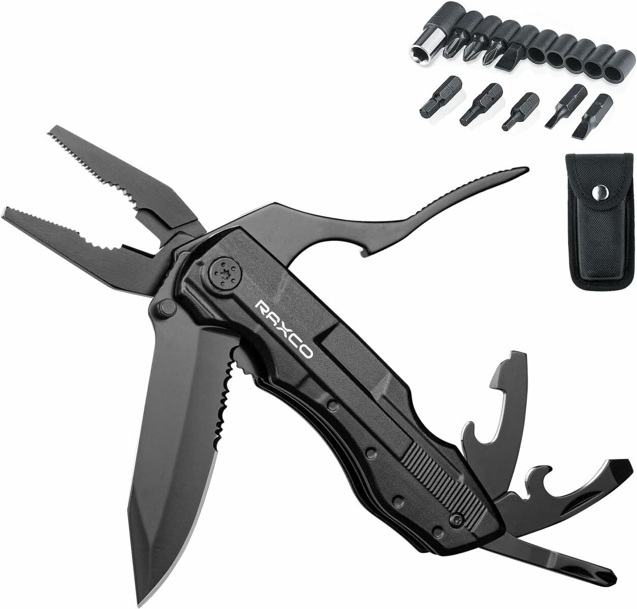 Multitool 18 w 1 ze szczypcami RAXCO (stan nowy)