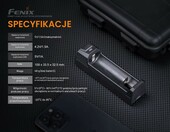 Ladowarka do akumulatorow Fenix ARE-X1 v2.0 (stan nowy) – zdjęcie 4
