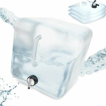 Skladany kanister na wode 20 l Relaxdays 4x (stan nowy)