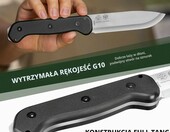 Noz turystyczny puukko full tang NedFoss LEO (stan nowy) – zdjęcie 3