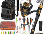Komplet Wędkarski 1,8 m THKFISH (stan nowy) – zdjęcie 1