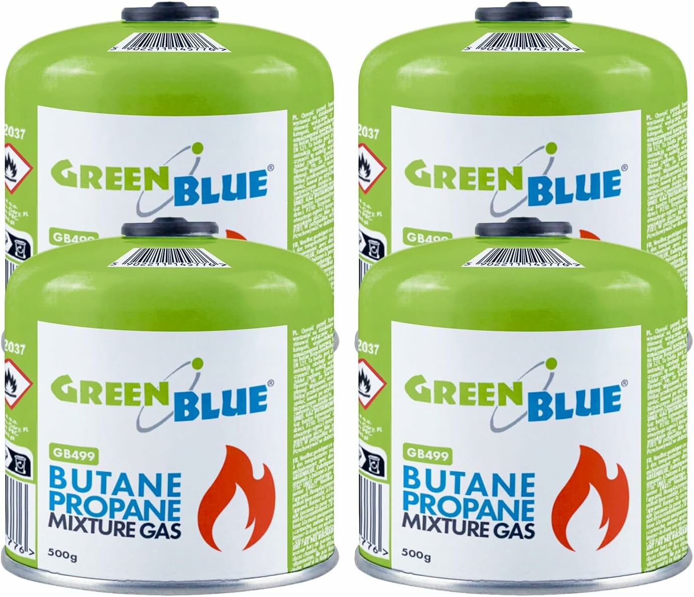 Kartusz gazowy 500 g propan-butan Green Blue (stan nowy)