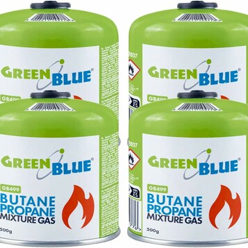 Kartusz gazowy 500 g propan-butan Green Blue (stan nowy)
