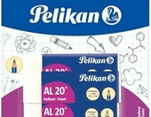 Pelikan Gumki do ścierania AL.20, zestaw 3 sztuk, białe – zdjęcie 1