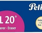 Pelikan Gumki do ścierania AL.20, zestaw 3 sztuk, białe – zdjęcie 4