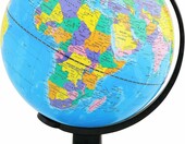 Exerz Globus edukacyjny 30 cm na stojaku, mapa polityczna świata – zdjęcie 1