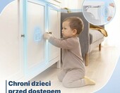 Magnetyczna blokada szafek dla dzieci Hoffenbach (stan nowy) – zdjęcie 2