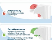 Magnetyczna blokada szafek dla dzieci Hoffenbach (stan nowy) – zdjęcie 5