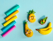 Creative Deco Plastelina dla dzieci 24 kolory 1600 g - duży zestaw do lepienia – zdjęcie 5