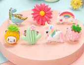 PinkSheep - 24 pierścionki dla dzieci na przyjęcie, w pudełku prezentowym – zdjęcie 3