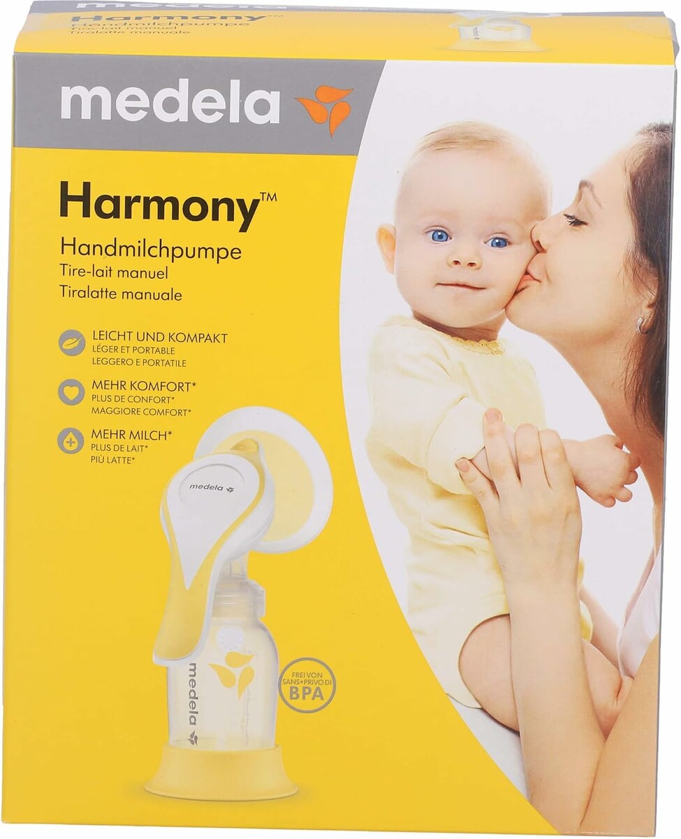 Laktator ręczny do karmienia Medela Harmony (stan nowy)