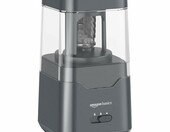 Amazon Basics Temperówka elektryczna przenośna, czarna, zasilanie bateryjne/USB – zdjęcie 1