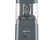 Amazon Basics Temperówka elektryczna przenośna, czarna, zasilanie bateryjne/USB – zdjęcie 5