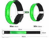 Komplet 4 odblaskowych Molbory LED USB (stan nowy) – zdjęcie 2