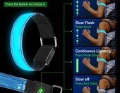 Komplet 4 odblaskowych Molbory LED USB (stan nowy) – zdjęcie 5