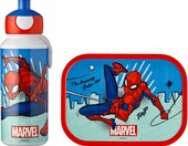 Mepal Zestaw śniadaniówka i bidon dla dziecka, motyw Spider-Man, bez BPA – zdjęcie 1