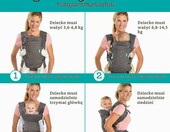 Flip Nosidełko ergonomiczne 4 w 1 Infantino (stan nowy) – zdjęcie 2