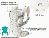 Flip Nosidełko ergonomiczne 4 w 1 Infantino (stan nowy) – zdjęcie 4
