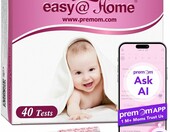 Testy ciążowe paskowe 10 mIU/ml Easy@Home 40HCG (stan nowy) – zdjęcie 1
