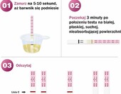 Testy ciążowe paskowe 10 mIU/ml Easy@Home 40HCG (stan nowy) – zdjęcie 2
