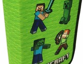 Minecraft Piórnik szkolny wypełniony przyborami, motyw Steve i Alex, 22 elementy – zdjęcie 4