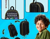Pokémon Walizka dziecięca na kółkach, składana, 10,5 l, czarno-wielokolorowa – zdjęcie 5