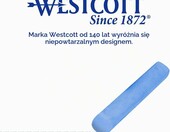 Westcott Kreda kolorowa 12 sztuk - bezpyłowa kreda do tablicy i na chodnik – zdjęcie 5