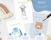 Karty kamieni milowych Twój MeinBaby123 (stan nowy) – zdjęcie 3