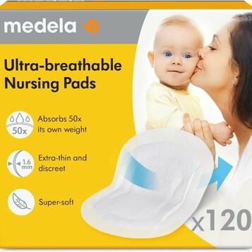 Wkładki laktacyjne Medela, 120 szt., Ultralekkie, stan: nowy