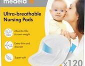 Wkładki laktacyjne Medela, 120 szt., Ultralekkie, stan: nowy – zdjęcie 1