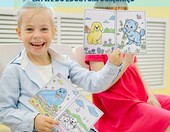 ICEPAPA Zestaw 12 kolorowanek ze zwierzętami i kredkami dla dziecka – zdjęcie 4