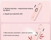 Osobisty alarm bezpieczeństwa 135 flintronic (stan nowy) – zdjęcie 3