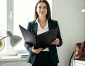 EXLECO Teczki A4 na gumkę 12 szt. - czarne teczki narożne na dokumenty – zdjęcie 3