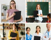 EXLECO Teczki A4 na gumkę 12 szt. - czarne teczki narożne na dokumenty – zdjęcie 4