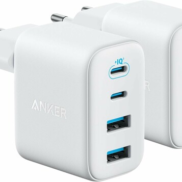 Anker Zolo ładowarka sieciowa 50 W – 2× USB-C + 2× USB-A, biała