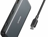 Hub USB-C 8w1 Anker 555 PowerExpand, stan: nowy – zdjęcie 2