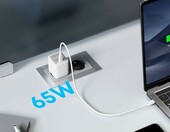 Anker Nano II ładowarka USB-C 65 W GaN, jeden port, biała – zdjęcie 3