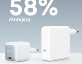 Anker Nano II ładowarka USB-C 65 W GaN, jeden port, biała – zdjęcie 4
