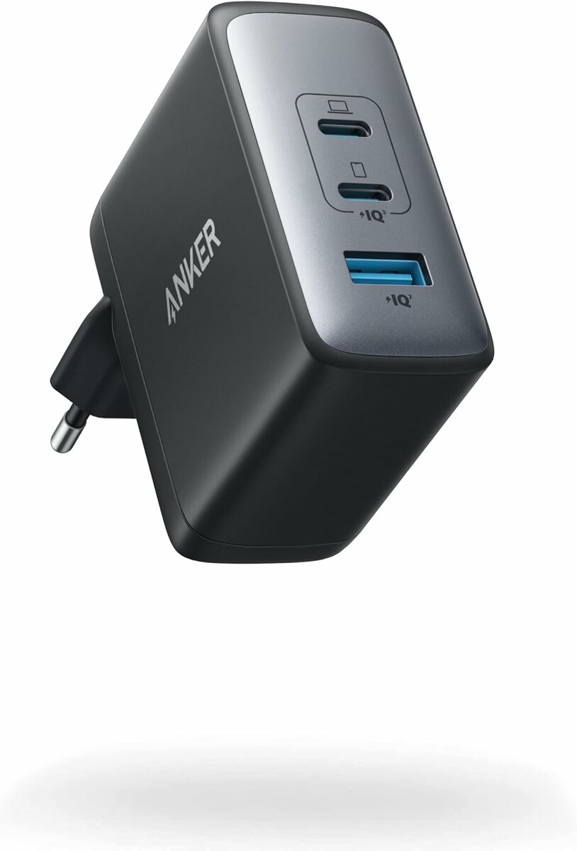 Anker 736 Nano II – ładowarka sieciowa 100 W, 3 porty, czarna
