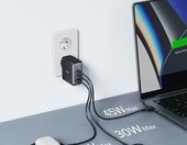 Anker 736 Nano II – ładowarka sieciowa 100 W, 3 porty, czarna – zdjęcie 4