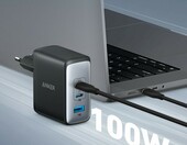 Anker 736 Nano II – ładowarka sieciowa 100 W, 3 porty, czarna – zdjęcie 5