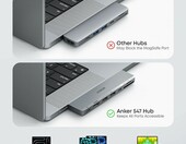 547 hub USB-C 7 w 2 do MacBooka Anker – stan: nowy – zdjęcie 5