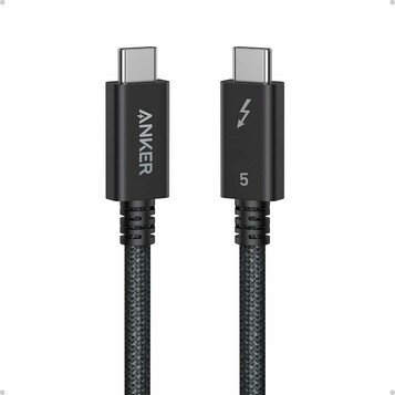 Anker Prime Kabel Thunderbolt 5, USB-C – USB-C, 240 W, 1 m
