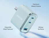 Anker Nano ładowarka sieciowa 70 W, 3 porty USB-C, niebieska – zdjęcie 5