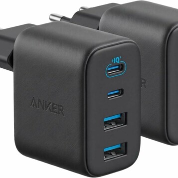 Anker Zolo ładowarka sieciowa 50 W – 2× USB-C + 2× USB-A, czarna