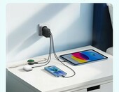 Anker Zolo ładowarka sieciowa 50 W – 2× USB-C + 2× USB-A, czarna – zdjęcie 2
