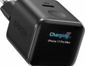 Anker Nano ładowarka USB-C 45 W GaN z wyświetlaczem, czarna – zdjęcie 1