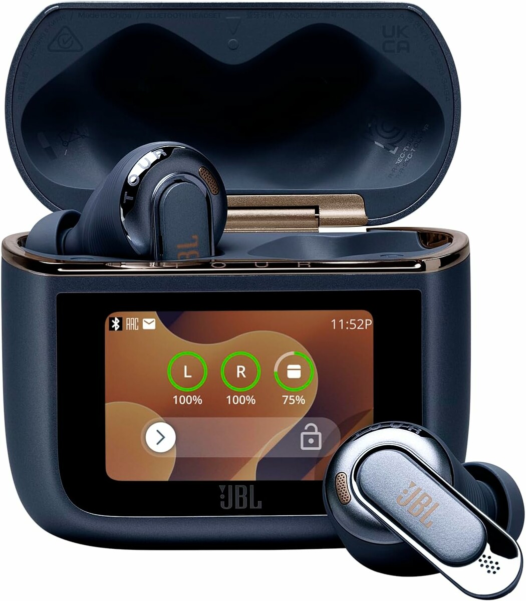 Słuchawki douszne TWS z ANC JBL Tour Pro 3 – stan: nowy
