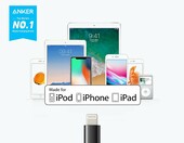 Anker kabel USB-A Lightning 2 szt. 1,8 m, nylon, MFi, czarny – zdjęcie 2