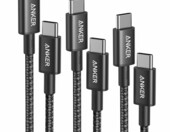 Anker 333 zestaw 3 kabli USB-C 100 W, 1 m + 1,8 m + 3 m, czarny – zdjęcie 1
